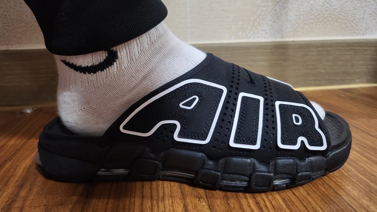 nike air more uptempo slide OG 나이키 에어 업템포 슬라이드