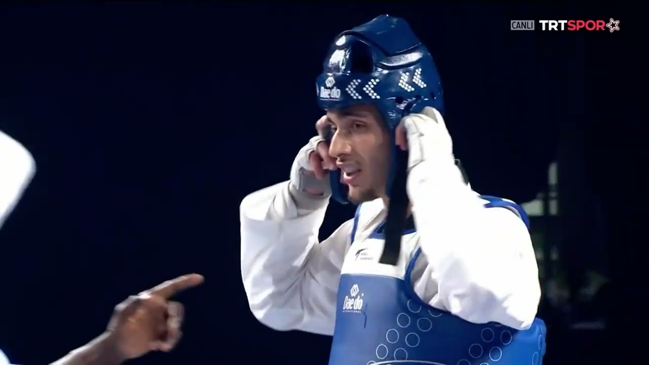 GARCIA MARTINEZ Ivan ESP Emre Kutalmış Ateşli TUR European Taekwondo Champ. +87 kg FİNAL