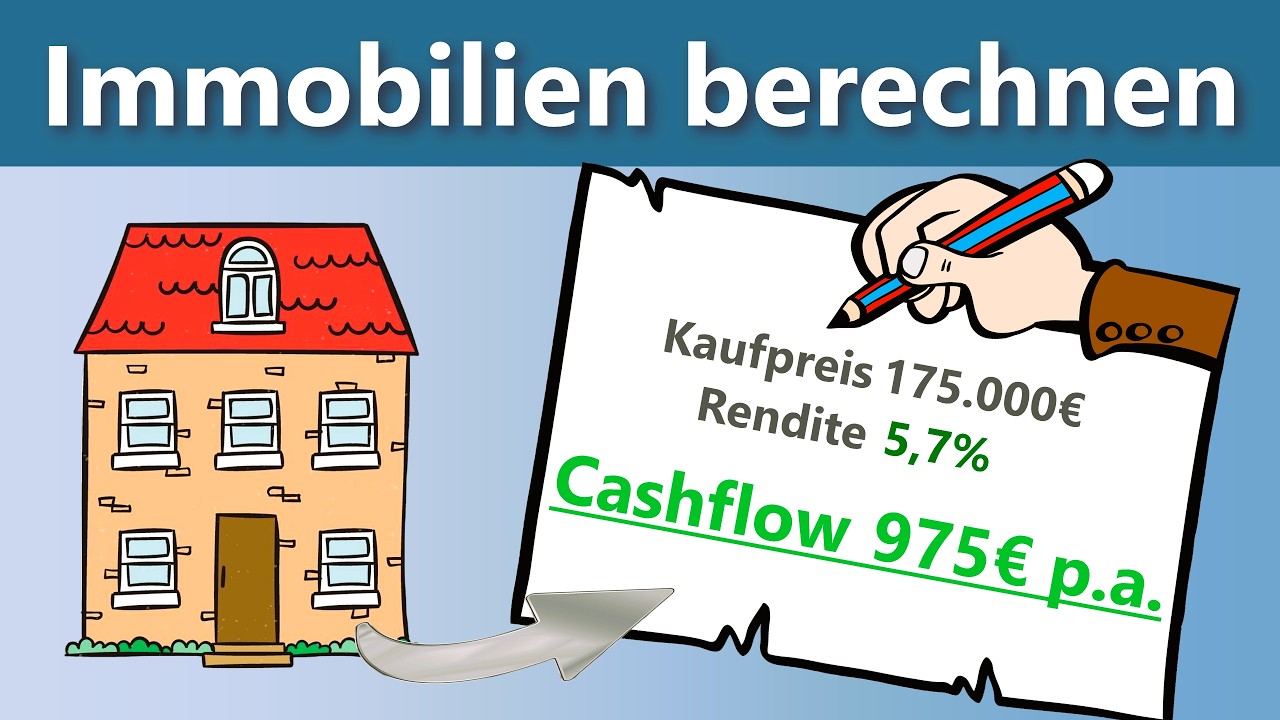 Immobilien als Kapitalanlage richtig bewerten - Rendite und Cashflow berechnen