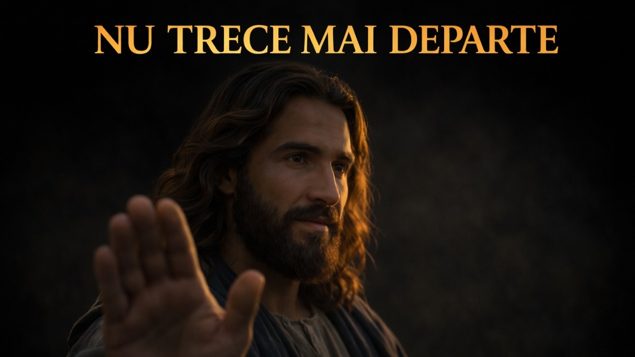 COPILUL MEU, NU TRECE MAI DEPARTE…