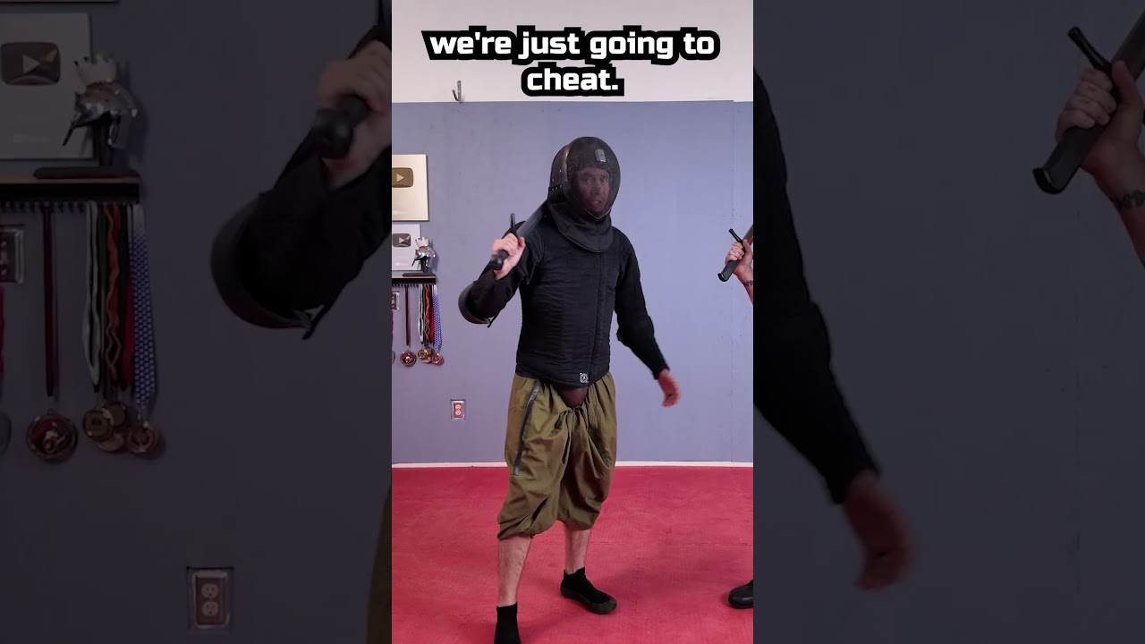 Is throwing knives effective in a sword fight? #sword #martialarts #sparring