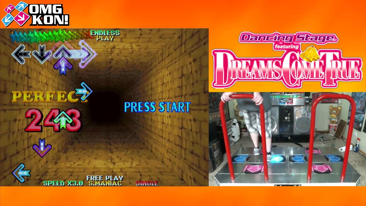 【Dancing Stage ft. DREAMS COME TRUE】 opening theme ~the monster is coming~ 【Super Maniac】 PFC SS