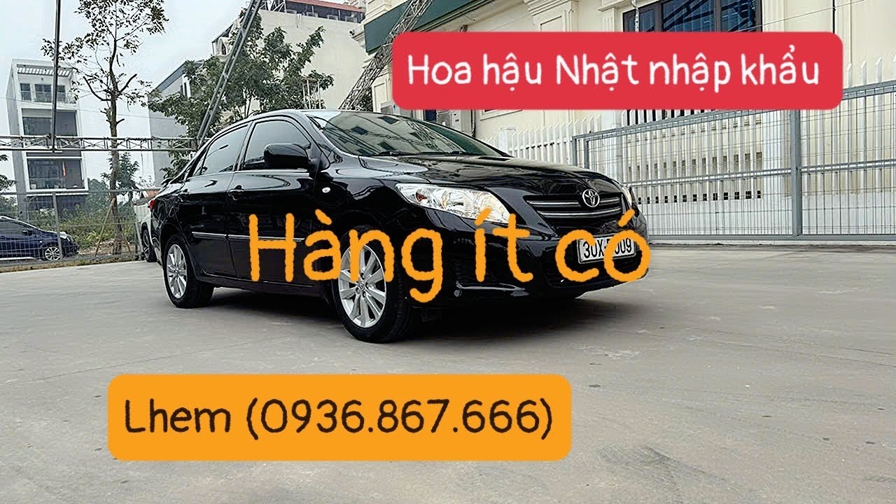 Hoa hậu Nhật số tự động 1.6 abs cửa nóc chất xe gin các bác lh (0936867.666)