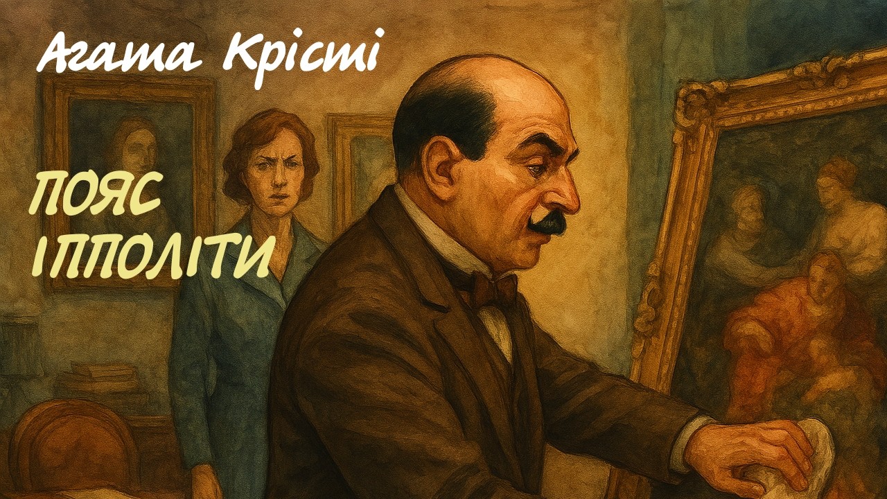 Агата Крісті. Пояс Іпполіти | Детектив українською