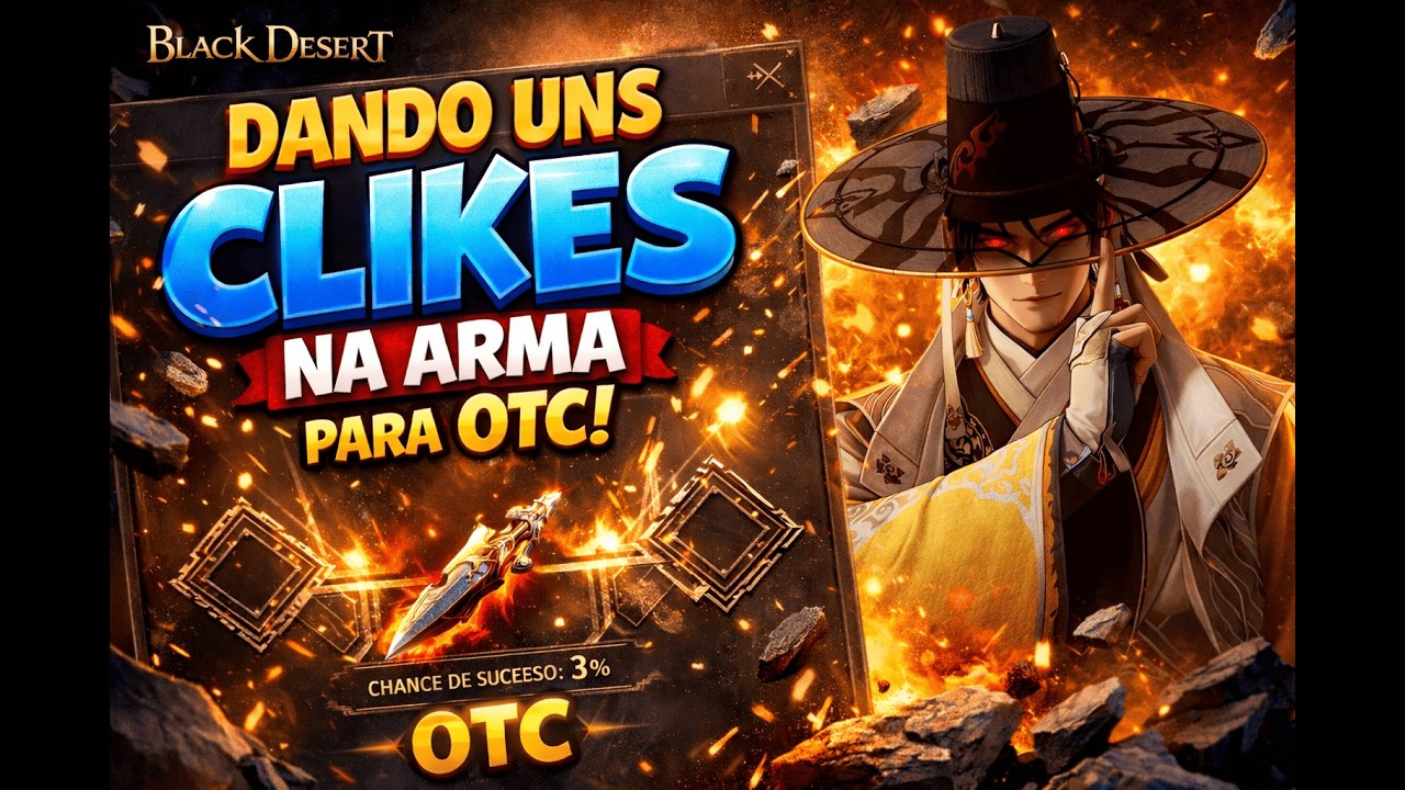 CLIQUEI ARMAS PRA OCT NO BLACK DESERT… DEU BOM OU DEU RUIM?