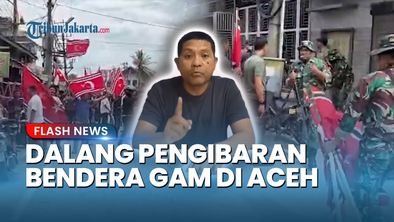 Jubir KPA Beberkan Dalang Pengibaran Bendera Bintang Bulan di Aceh, Disebut Berada di Luar Negeri