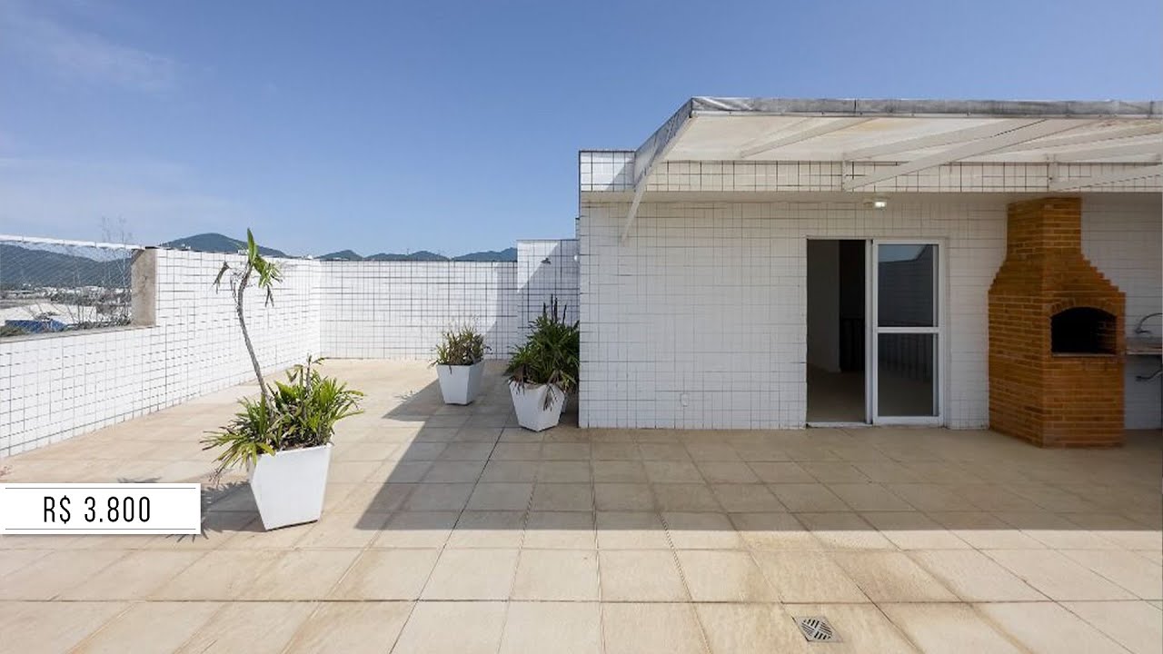 Cobertura Duplex com 4 quartos para alugar no Recreio dos Bandeirantes