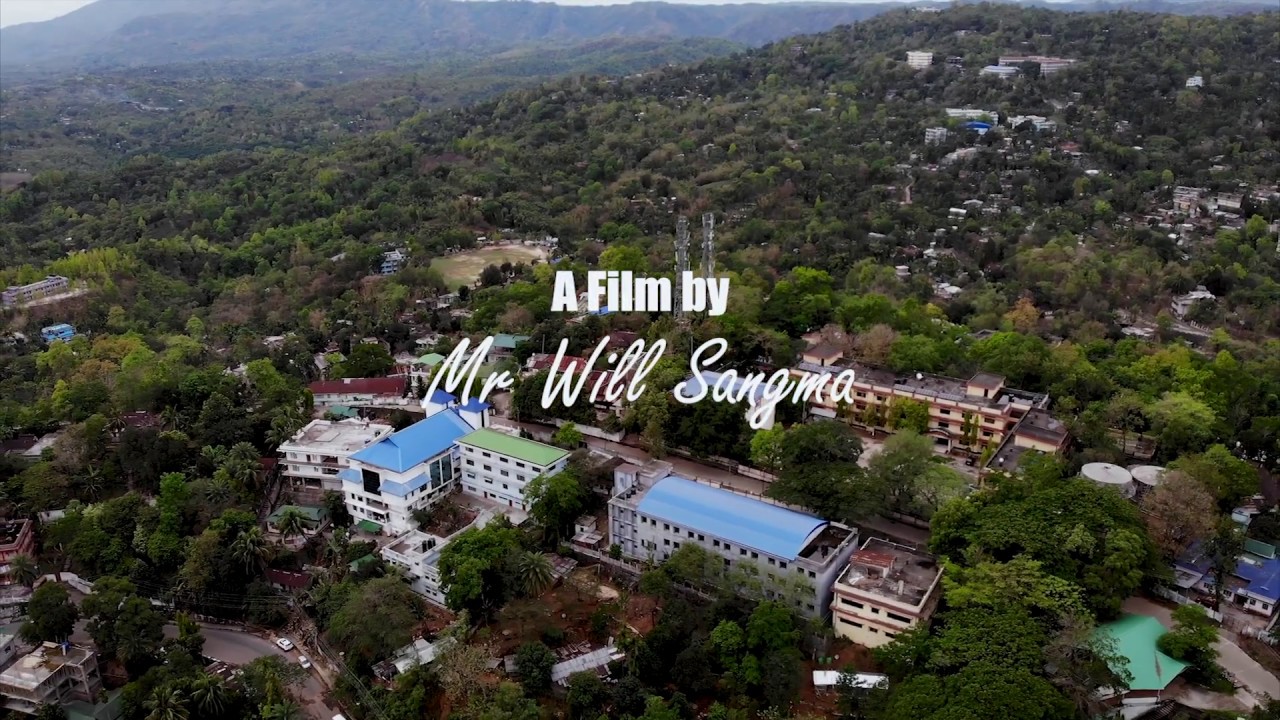 Aerial View of Tura Town | Meghalaya