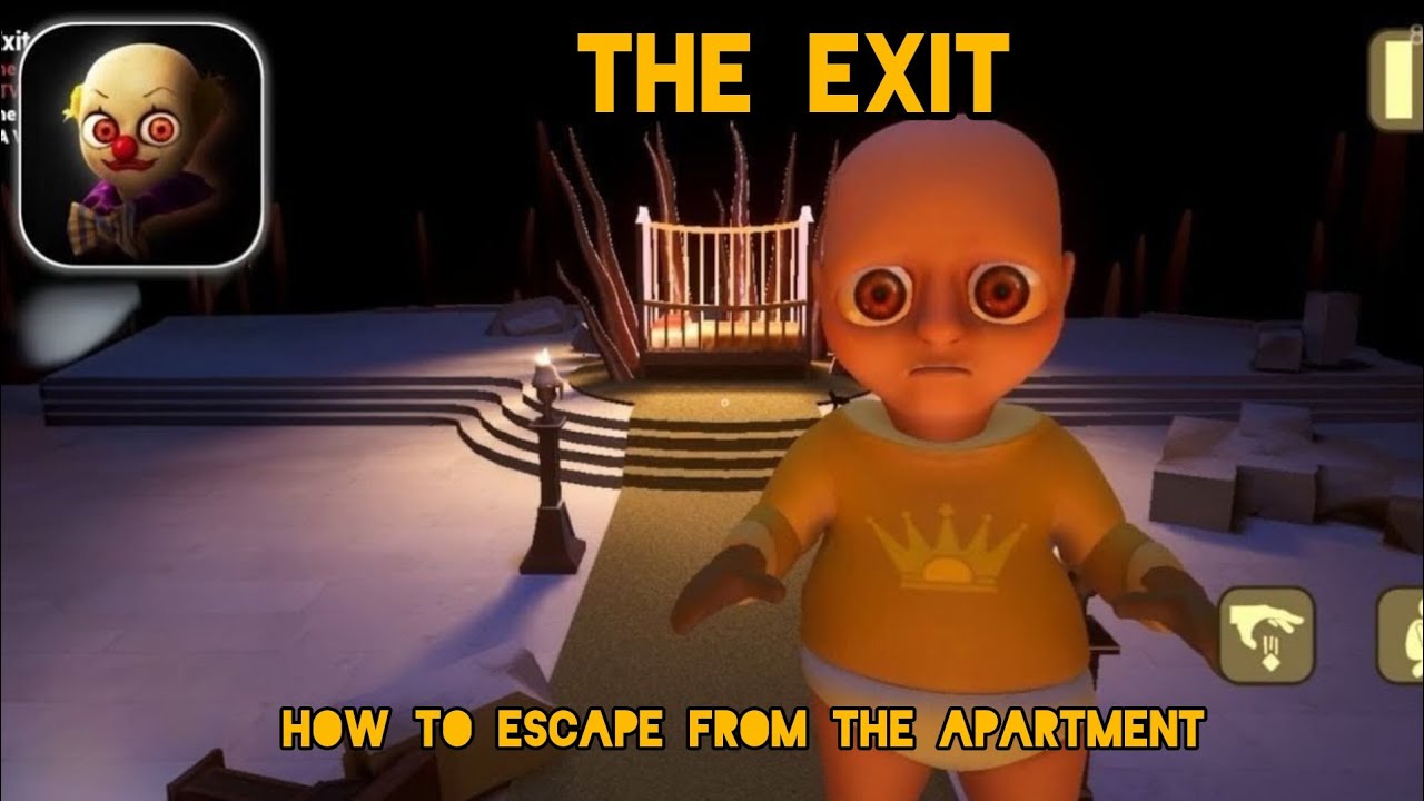 THE BABY IN YELLOW 🟡 | THE EXIT 🚪| HOW TO ESCAPE FROM THE APARTMENT 🎃