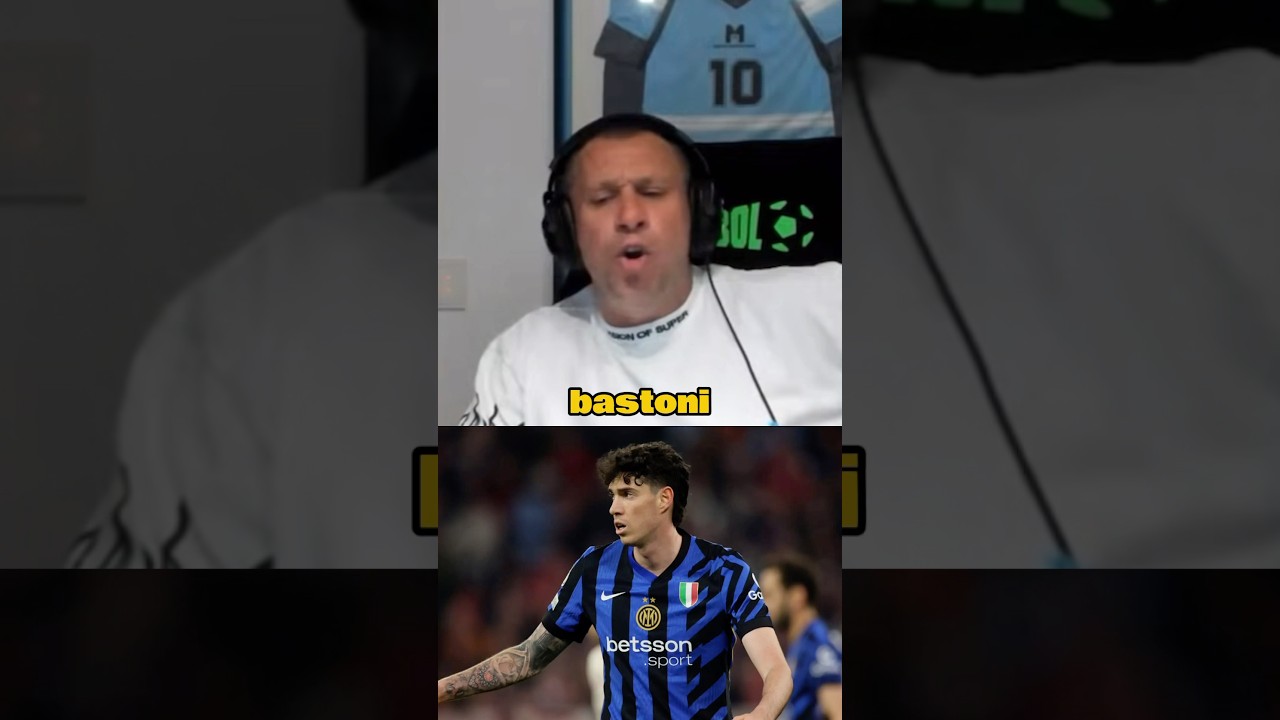 CASSANO su BASTONI: &ldquo;Prendo lui..&rdquo; #calcio #inter #cassano #seriea #bastoni #shorts #viralvideo