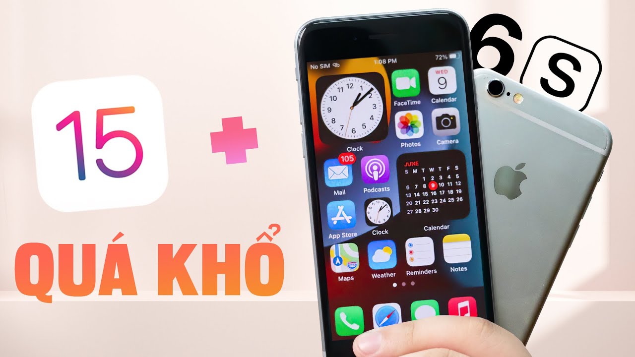 Dùng iOS 15.4.1 trên iPhone 6s: QUÁ KHỔ!