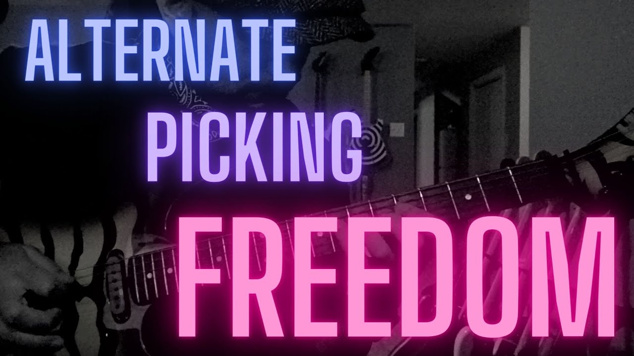 Alternate Picking Freedom - #rapidlick1