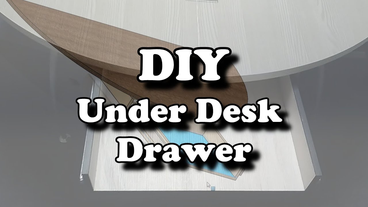 DIY Under Desk Drawer