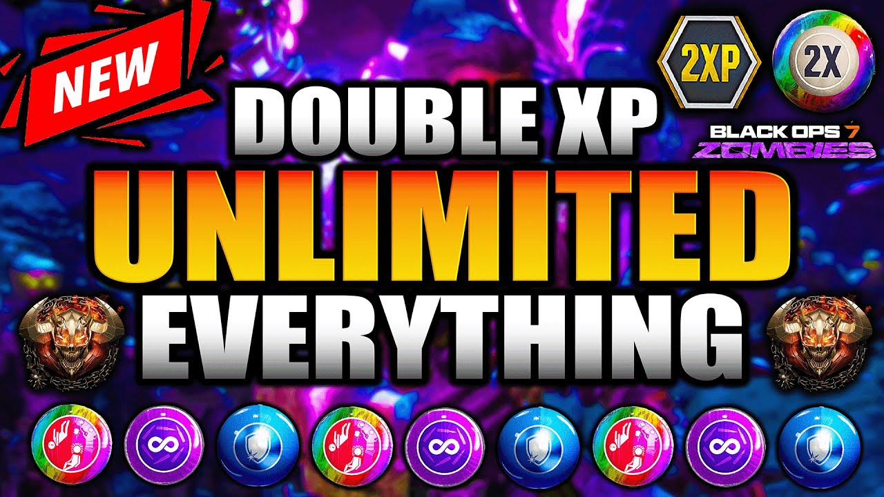 NEW✅ SOLO FULLY AFK GOD MODE/UNLIMITED XP GLITCH/GOBBLEGUMS! BO7 GLITCH/SOLO XP! BO7 ZOMBIES GLITCH!