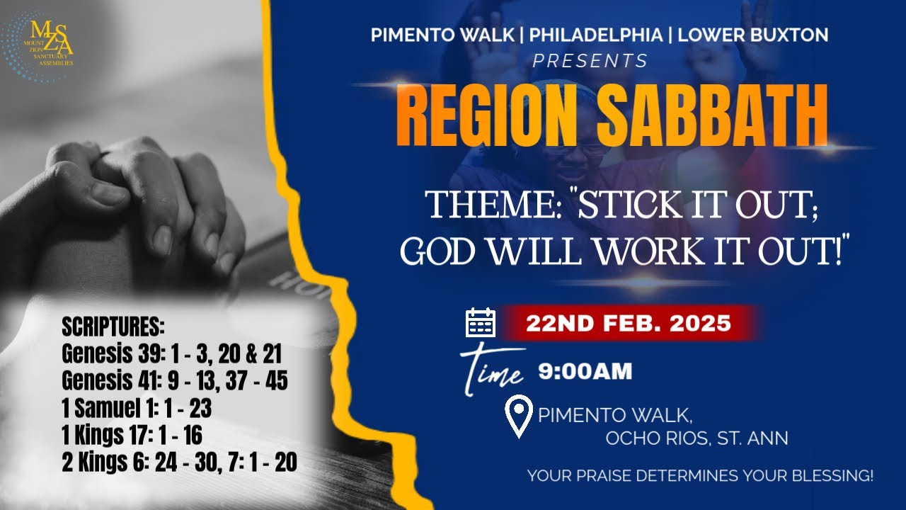 MZSA Region Two Sabbath Service - 02/22/25