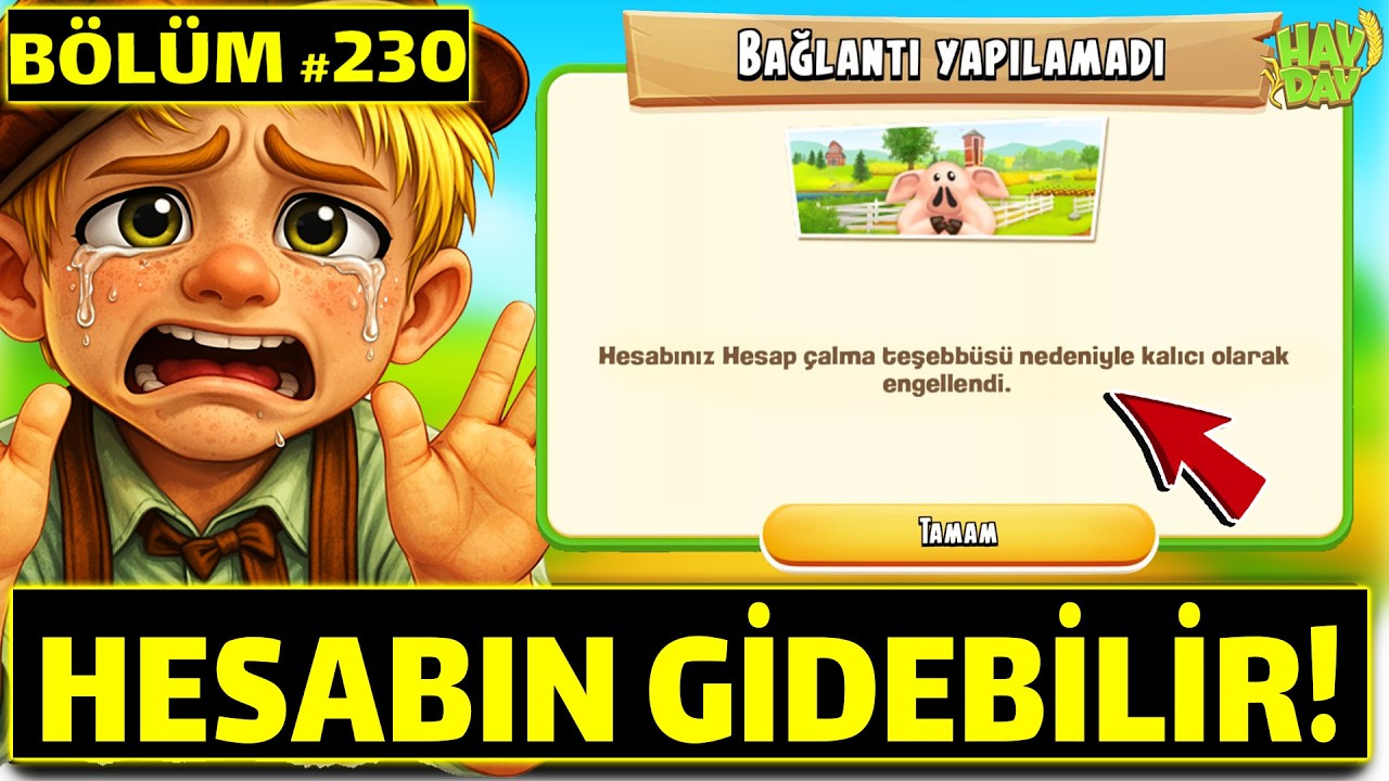 HAY DAY’DE BAN YEMENİZE SEBEP OLACAK 20 HATA! ❌ (SAKIN YAPMA)