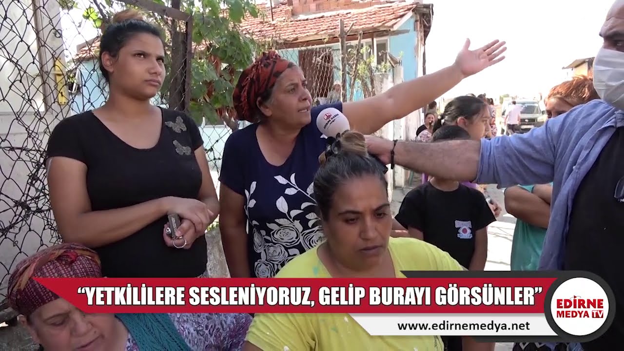 EDİRNE YENİİMARET KIZAK BAYIRI SOKAK SAKİNLERİ TEDİRGİN!