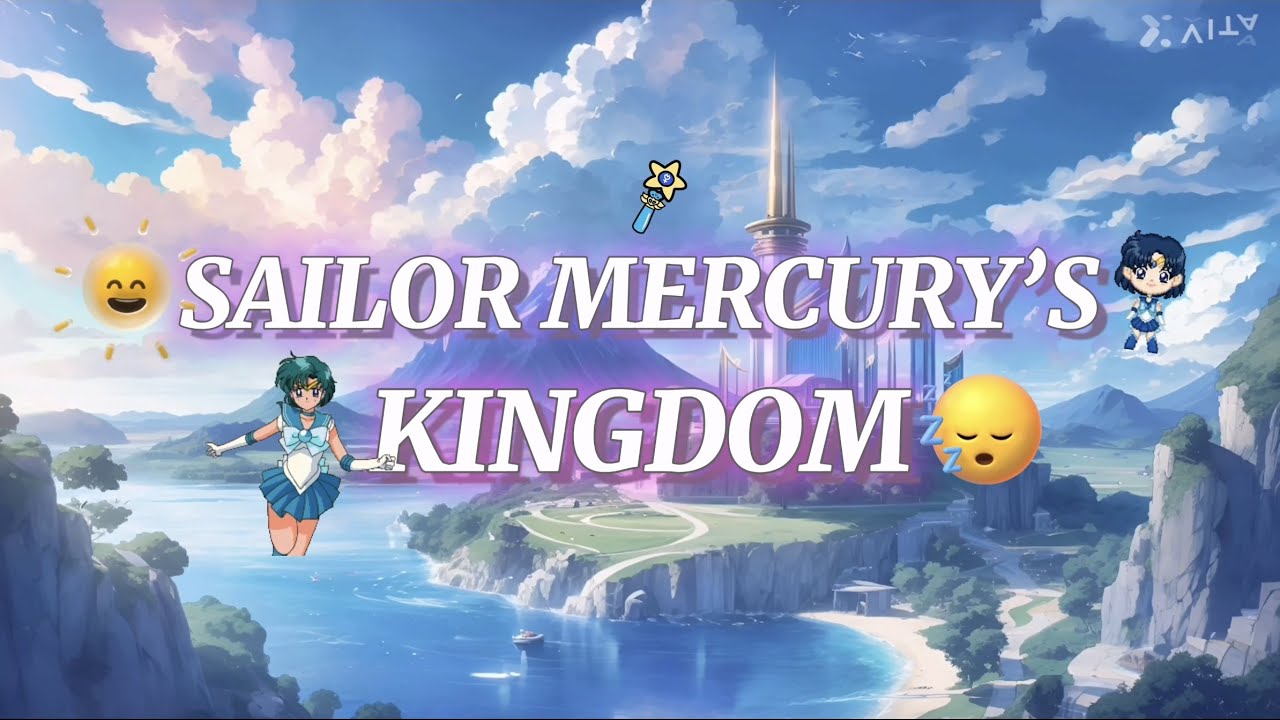 Sailor Mercury’s Kingdom! Peaceful Calming Music For Studying, Relaxation and Sleep (Sailor Moon)
