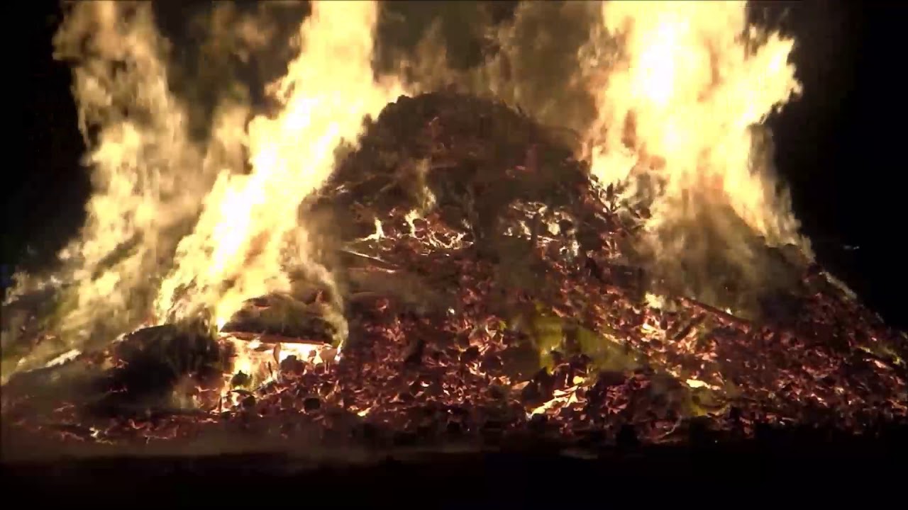 10 Hours of a Roaring Fire