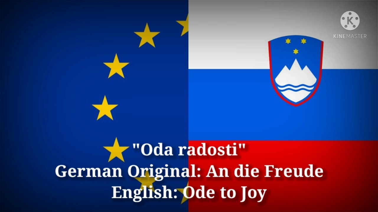 Oda radosti - An die Freude, Ode to Joy (Slovenian Lyrics, Version & English Translation)