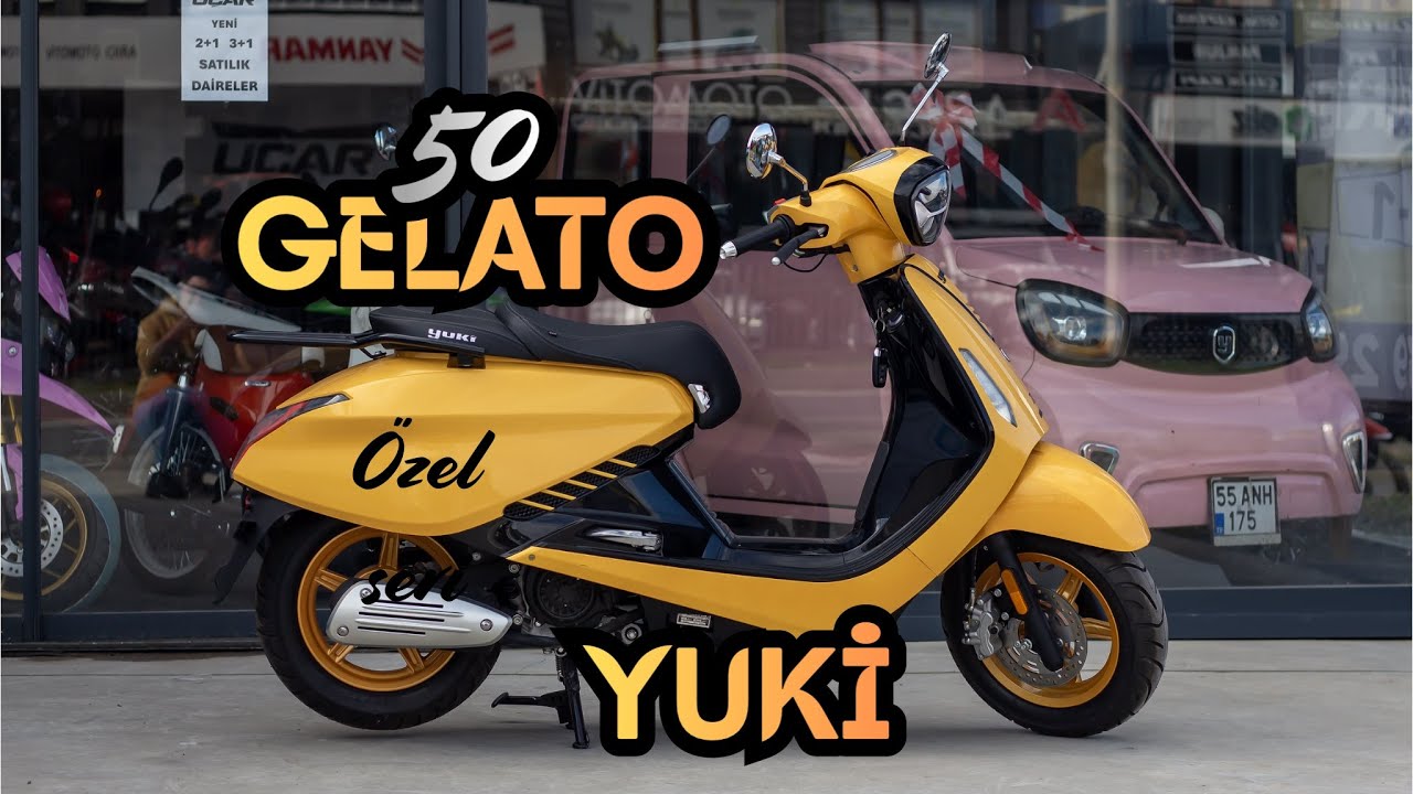 Yuki Gelato 50 | İnceleme | Özel Seri | 2026 | Bafra | Uçar Motosiklet