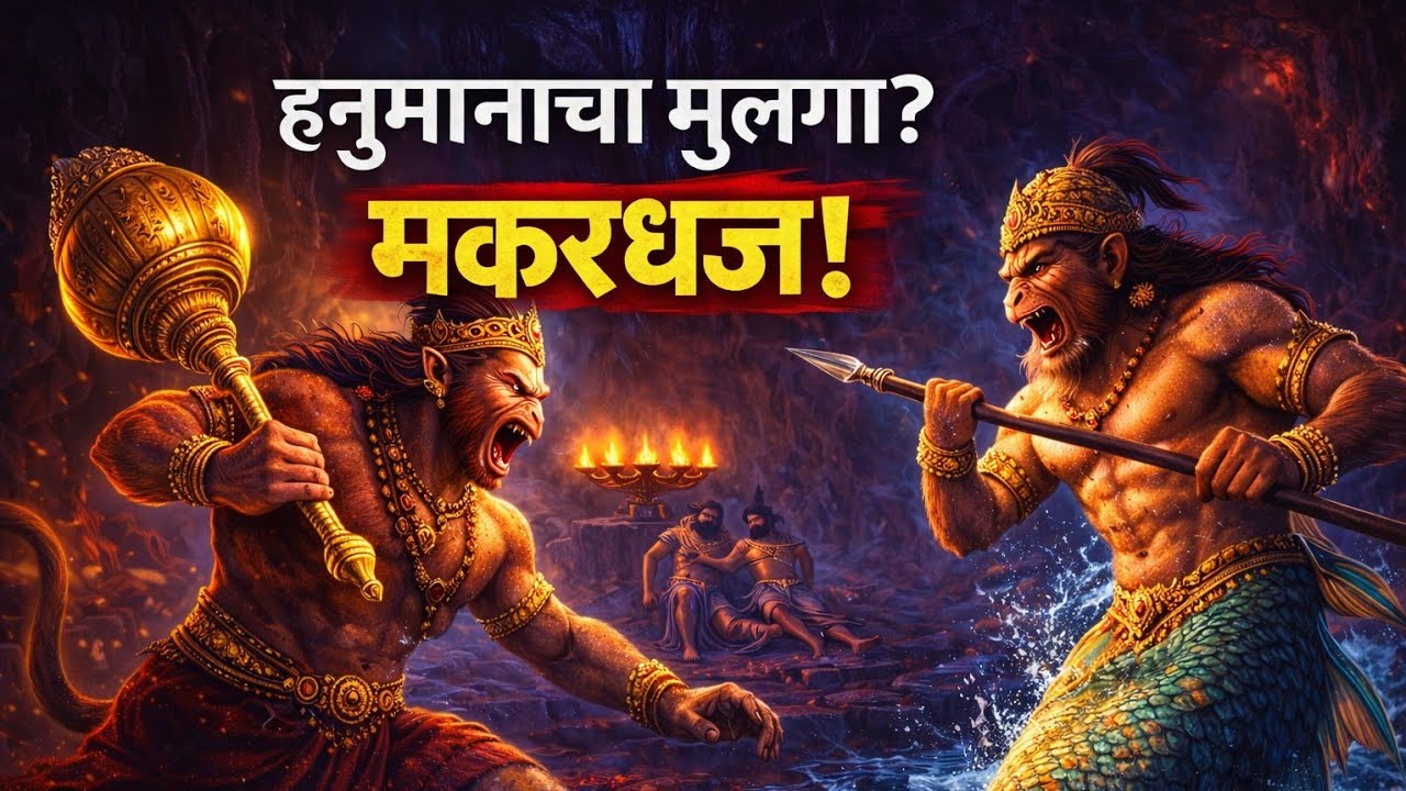 हनुमान पुत्र: मकरध्वज!!