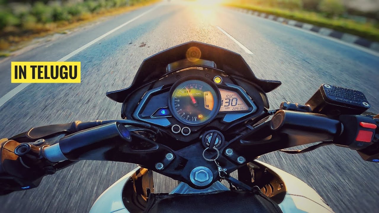 Bajaj Pulsar NS 160 [ Bs6 ]  Top Speed In Telugu #teluguvlogs #telugumotovlogs