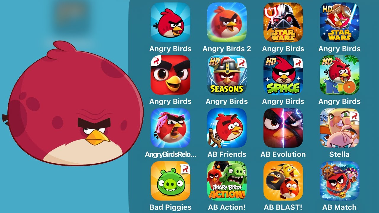 Rovio Classics: Angry Birds - Gameplay Walkthrough (iOS, Android)
