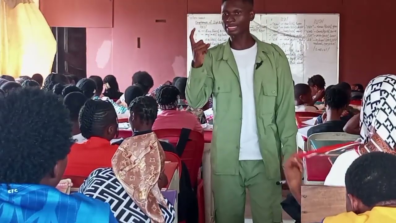 JAMB LESSON ON ENGLISH DIPHTHONGS
