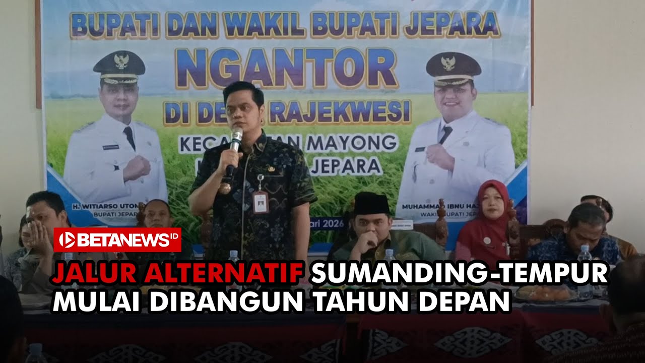 Jalur Alternatif Sumanding-Tempur Mulai Dibangun Tahun Depan