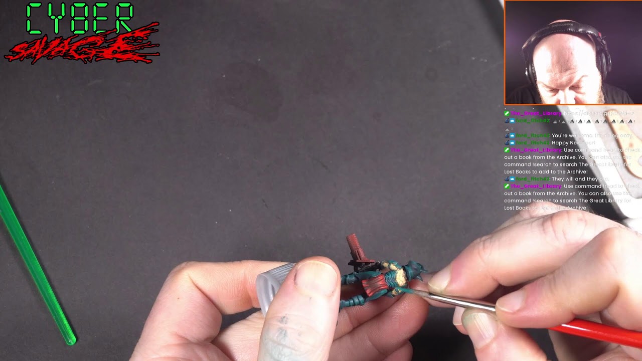 Painting Laser Sorcery miniatures for Cyber Savage!