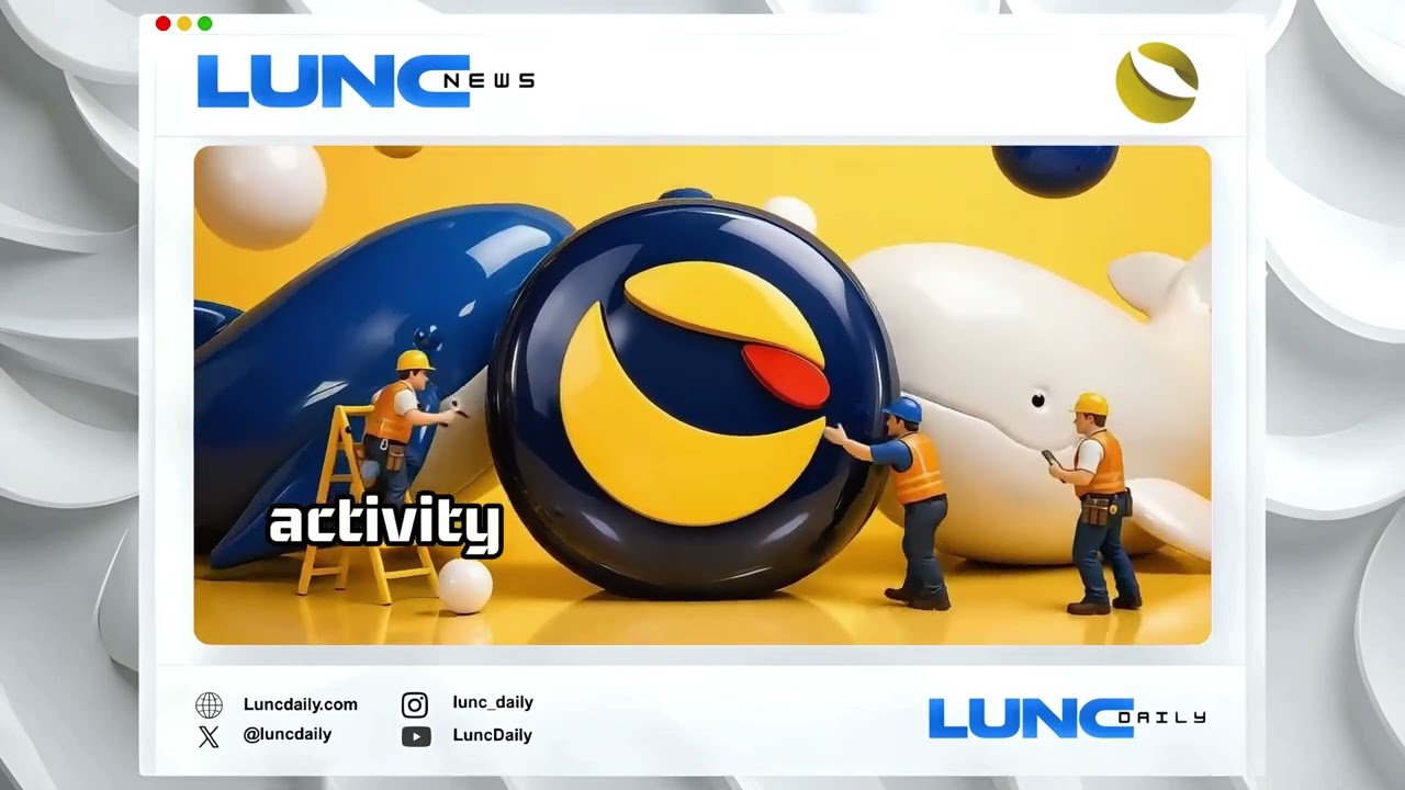 Whales are starting to come back to LUNC as the SDK 53 upgrade approaches.