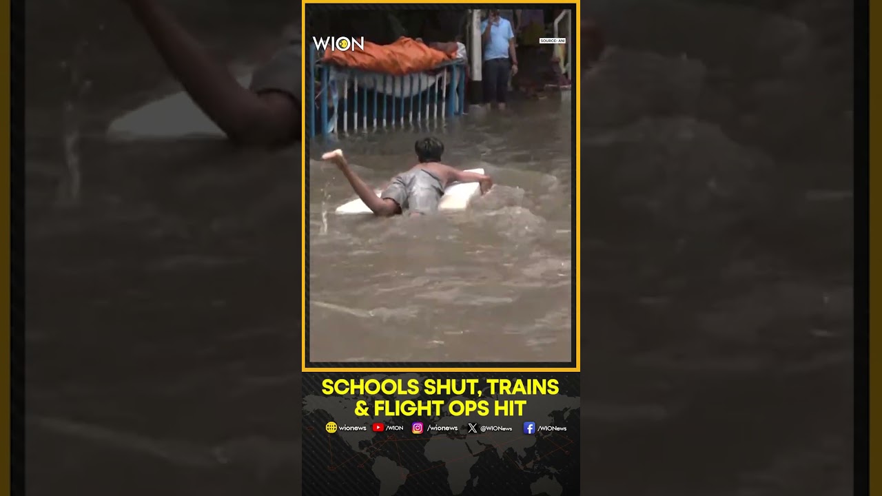 Kolkata Floods: Heavy Rain in Kolkata Leaves 7 Dead, City Paralyzed | WION Shorts