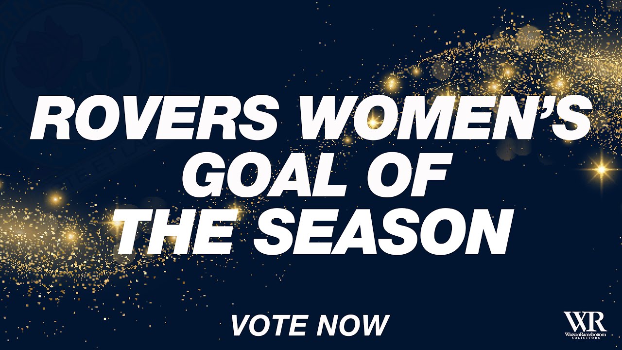 Rovers Women's Goal of the Season 2023-24
