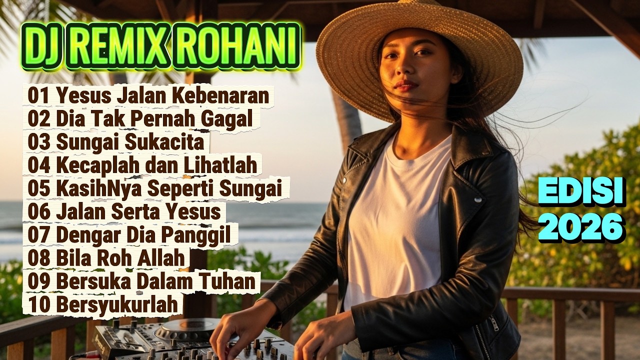 DJ REMIX LAGU ROHANI 🔥 YESUS JALAN KEBENARAN 🔥 EDISI 2026 #djremix #remixrohani