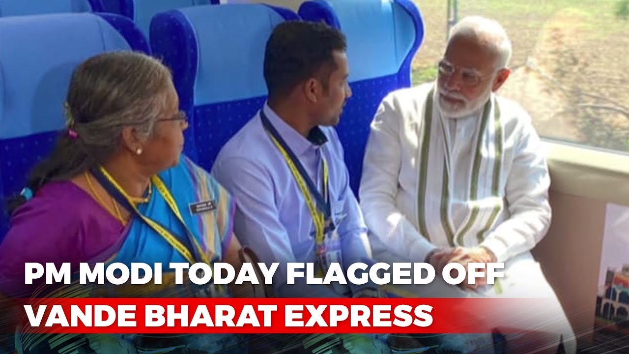 Watch: PM Rides Semi-High Speed Train That Offers Flight-Like Experience