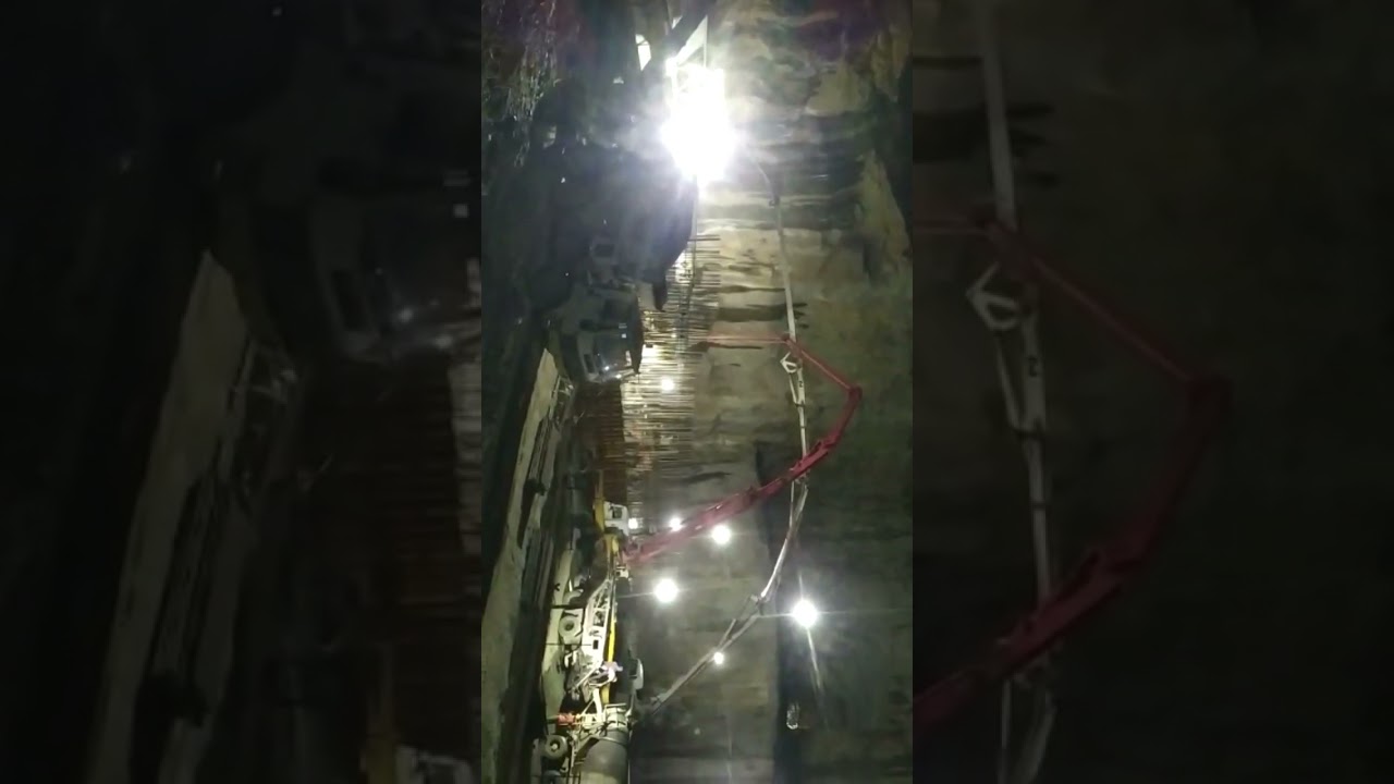 Polavaram Power House Concrete Work