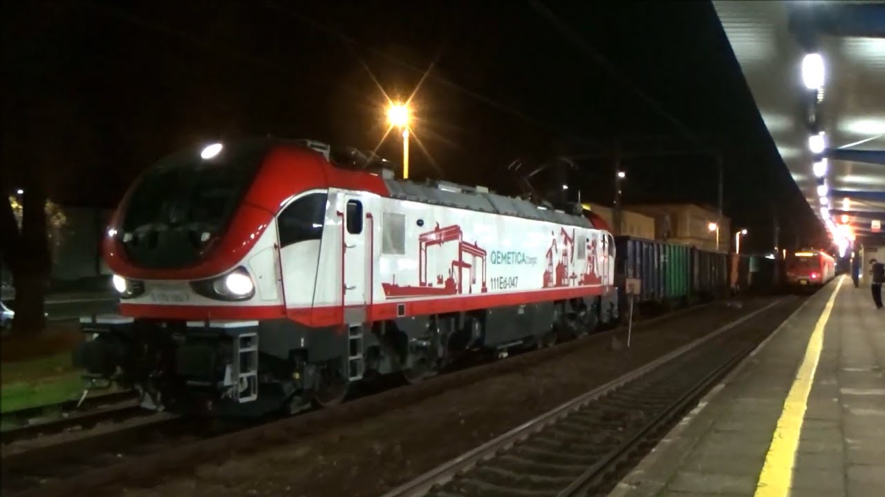 Siedem pociągów w Tarnowskich Górach | Gama Qemetica Cargo, Skoda Inter Cargo, ET26 PKPC i inni