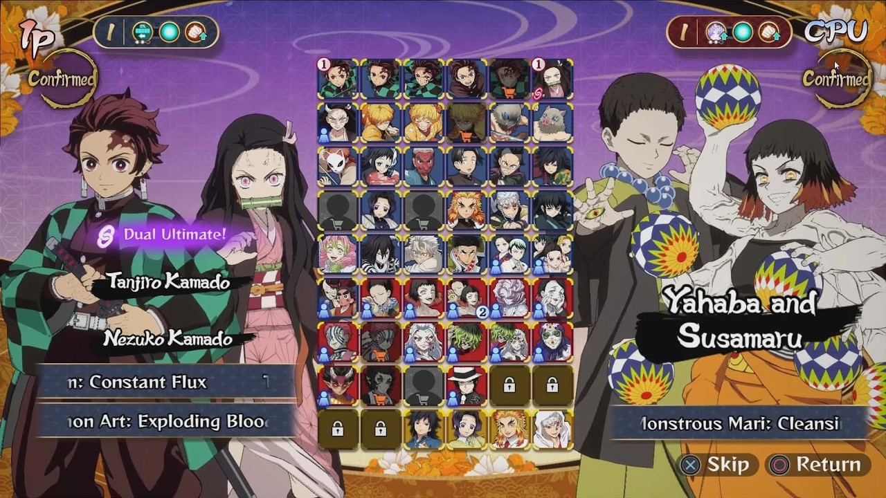 Tanjiro & Nezuko Vs. Yahaba & Susamaru | Demon Slayer The Hinokami Chronicles 2  | VERY HARD