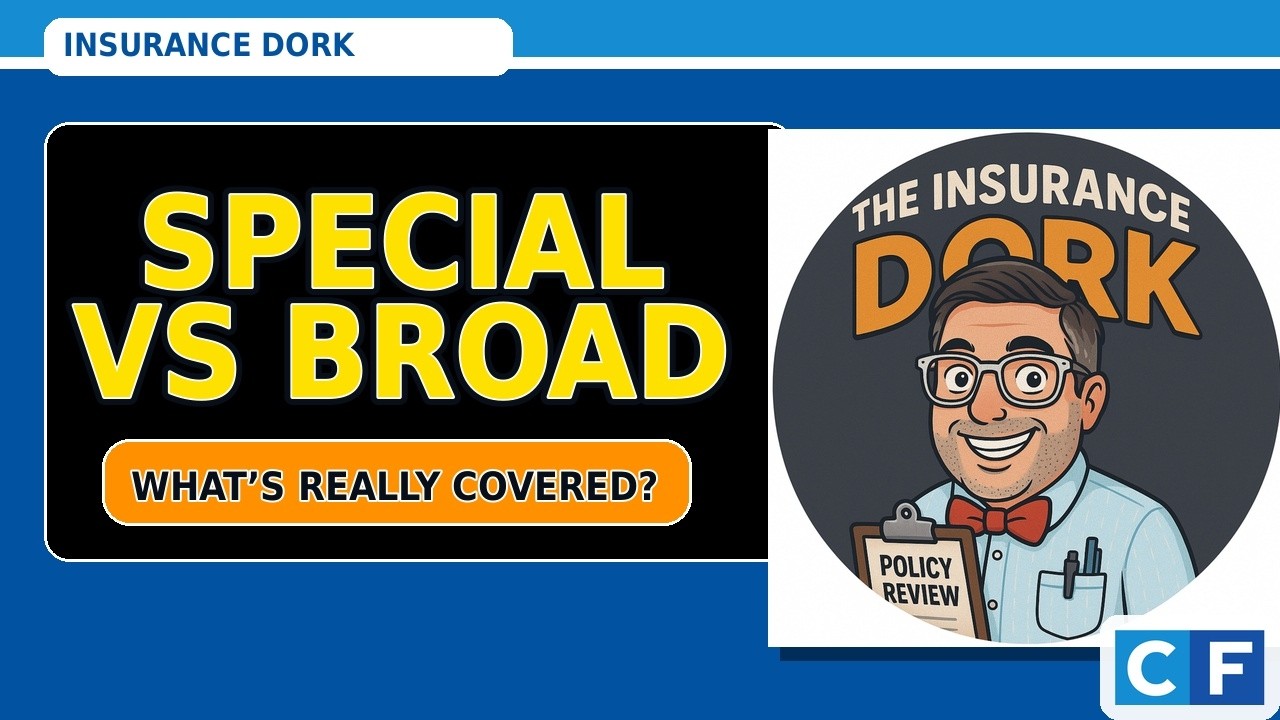 ➡️ Special vs Broad Perils in Homeowners Insurance: What’s Really Covered?