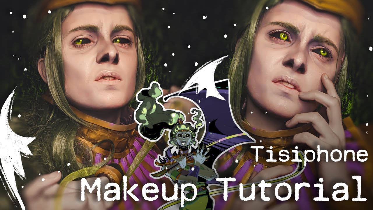 Tisiphone - Hades Game Cosplay Makeup