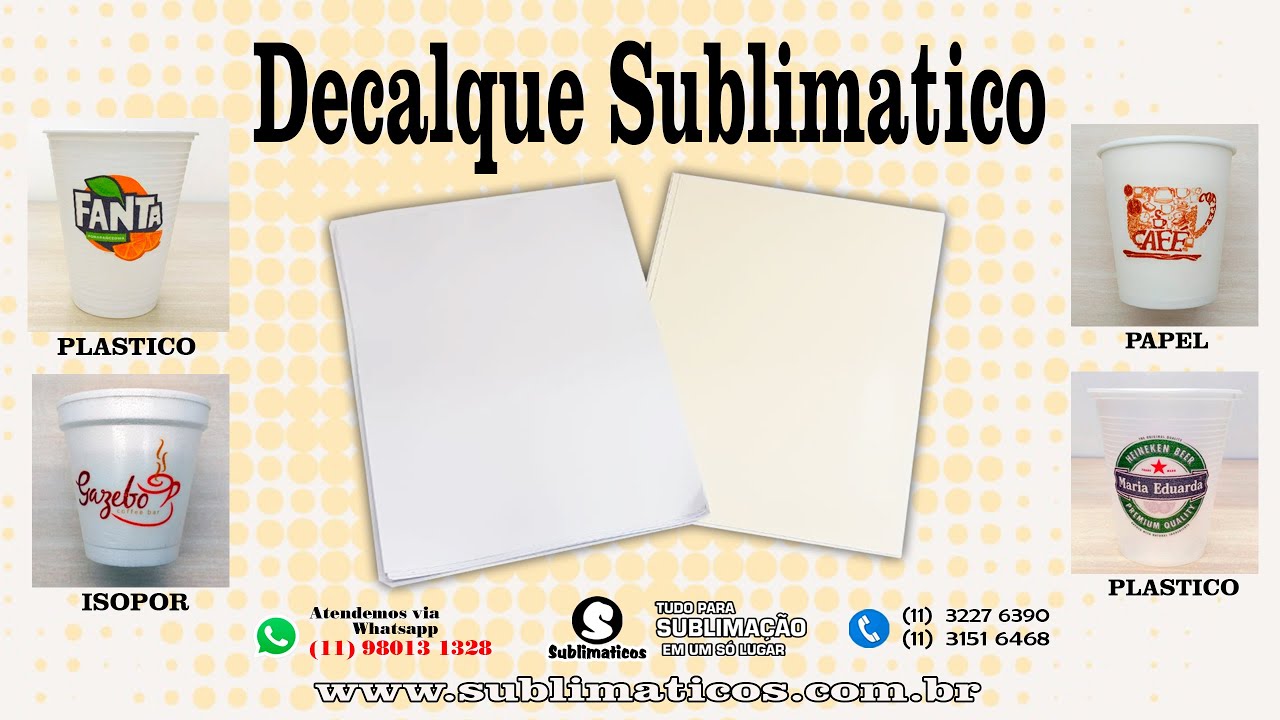 Decalque Sublimatico