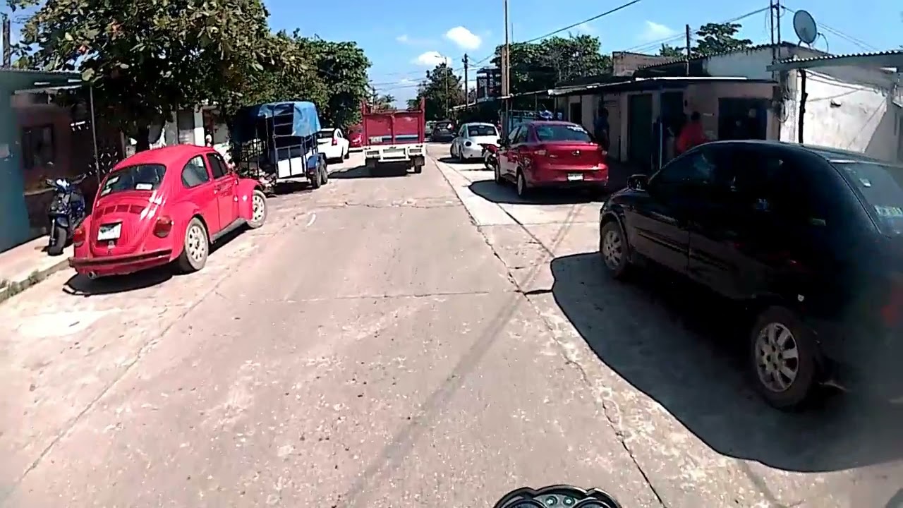 Recorriendo las calles de jaltipan un domingo por la mañana