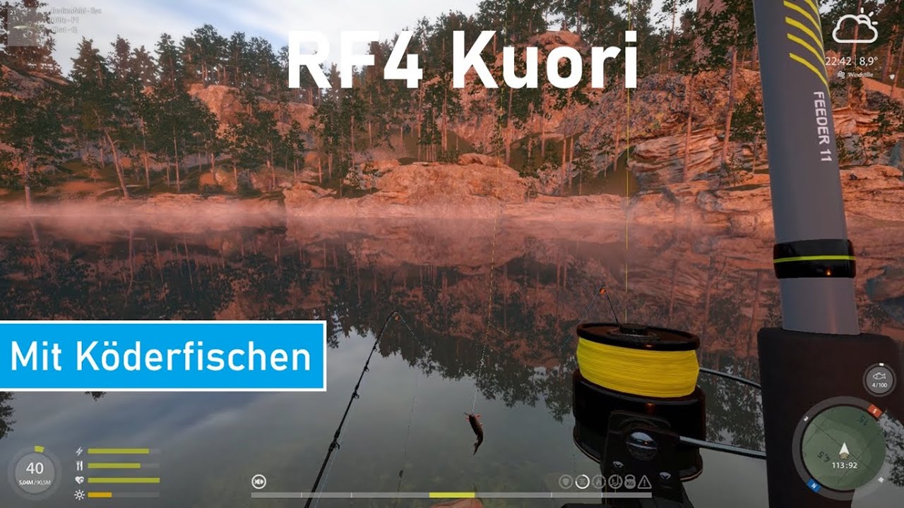 RF4 - Mit Köderfischen am Kuori unterwegs