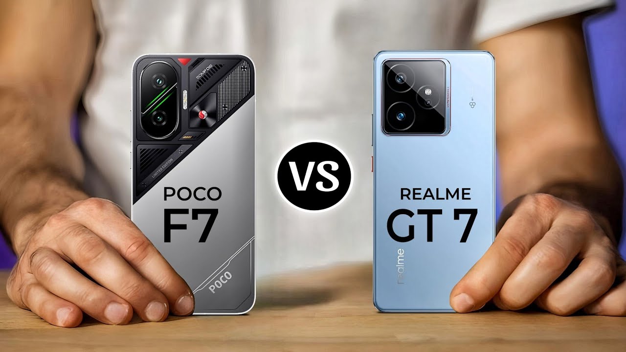 Poco F7 Vs Realme GT 7 || Full Specs Comparison