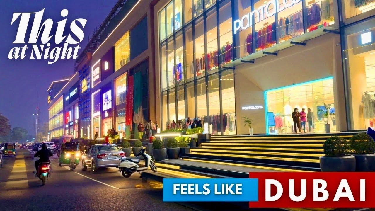 New Noida at Night Looks Like Dubai? 🌃 Stunning Transformation You Won’t Believe!