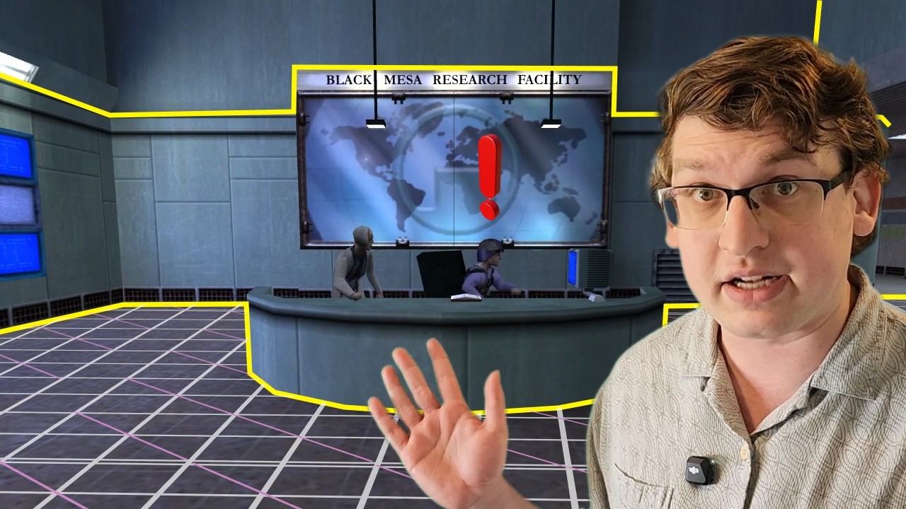 The Invisible Tutorial Hidden In Half-Life's First Level