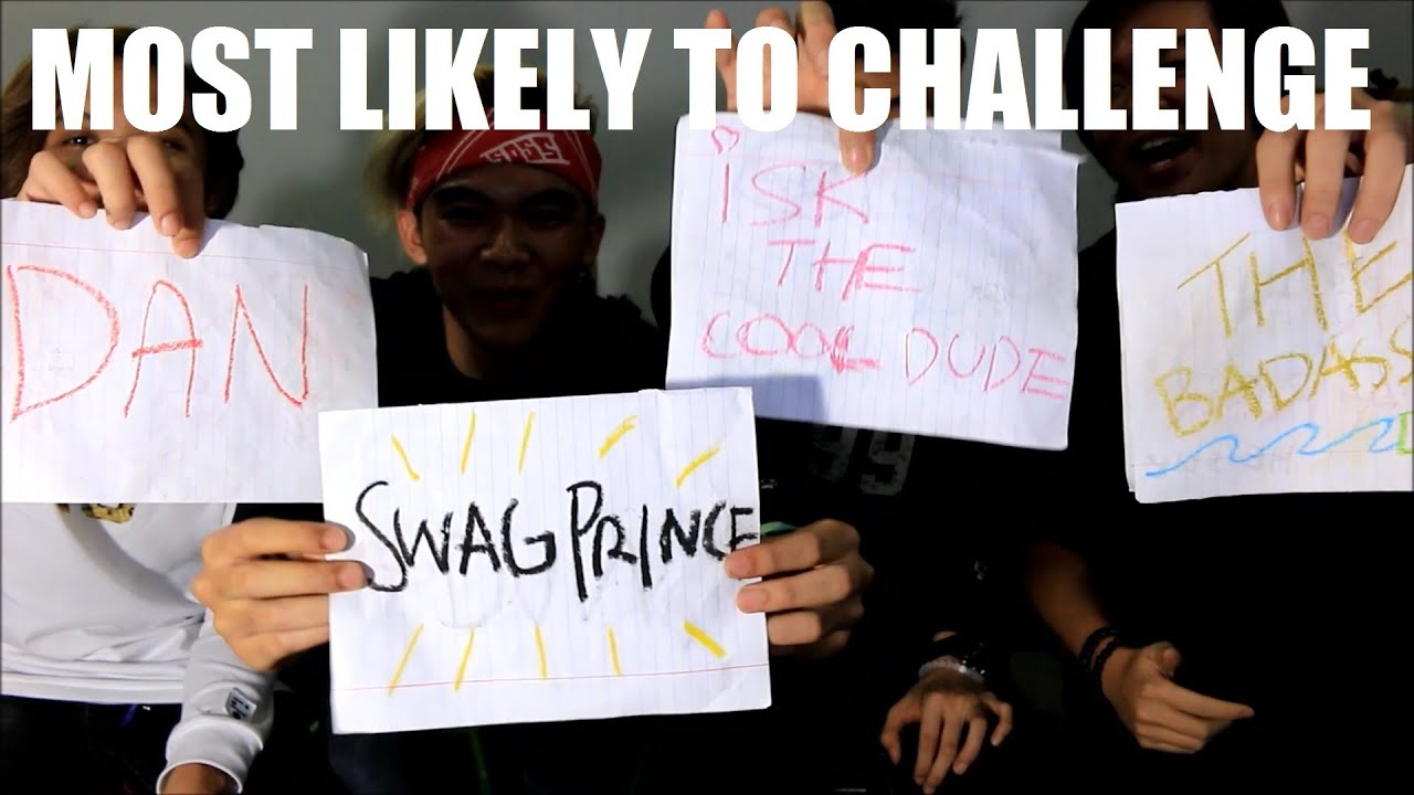 BAND TAG - MOST LIKELY TO CHALLENGE