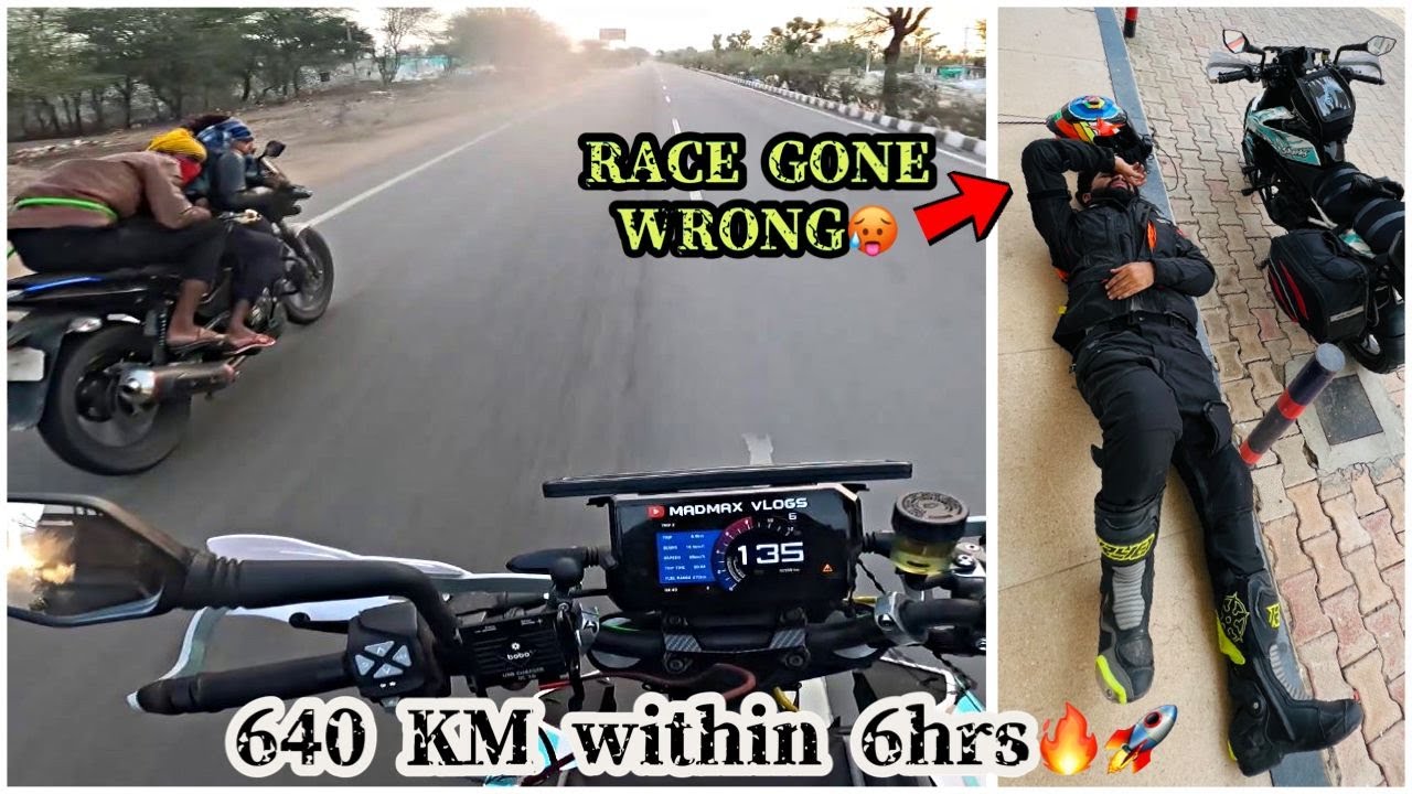 RIDE അവസാനം RACE ആയി 🥶650km ഒറ്റ ദിവസം🔥🔥Jaipur to amritsar