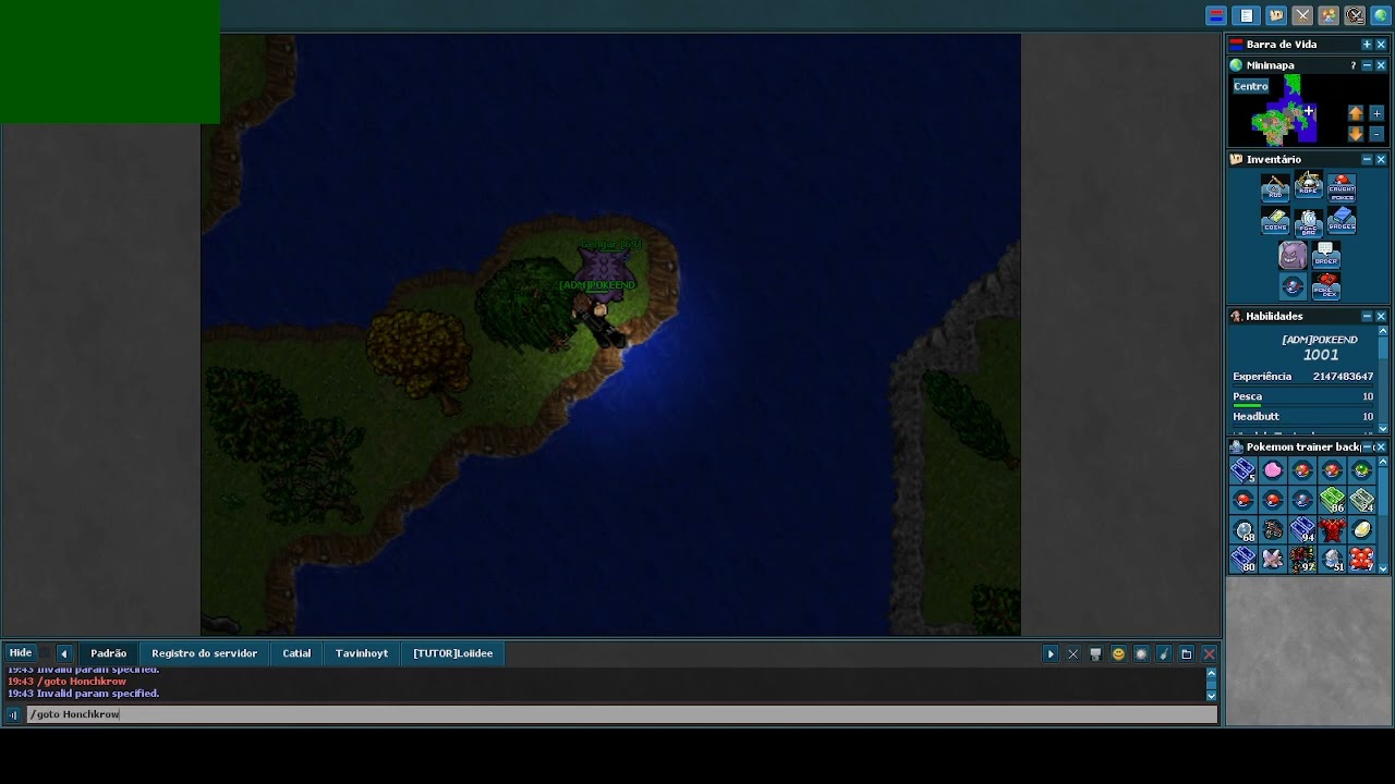 O MAIS NOVO POKETIBIA, POKEEND, BASE OTPOKEMON ANTIGA!!